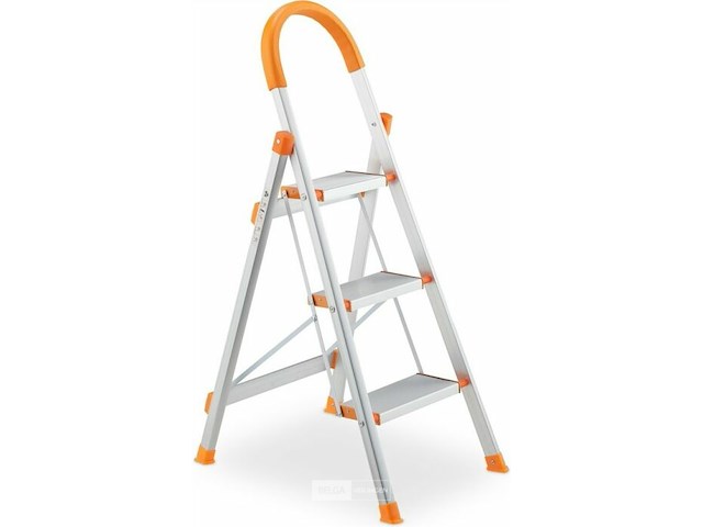 Huishoudtrap inklapbaar - afbeelding 1 van  6