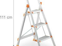 Huishoudtrap inklapbaar - afbeelding 2 van  6
