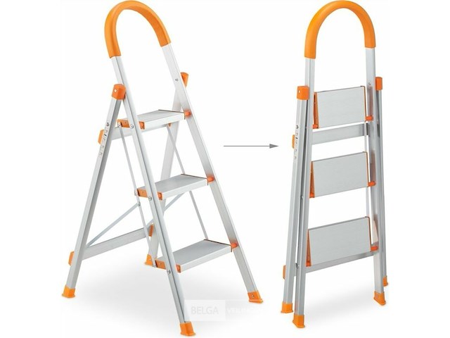 Huishoudtrap inklapbaar - afbeelding 5 van  6