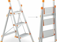 Huishoudtrap inklapbaar - afbeelding 5 van  6