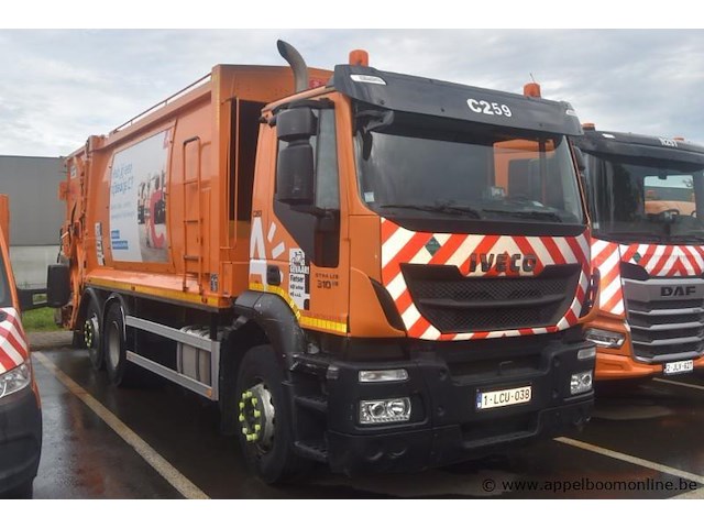 Huisvuilvrachtwagen iveco, ad260syps, wjme2nnh60c309681, 1e insch 24/08/2015, 8710cm³, 228kw, diesel, euro 6, 139443km vlgs ltst keuring (2025), inschrijvingsbewijs deel i en ii, keuringsbewijs, gelijkvormigheidsattest, identificatieverslag - afbeelding 15 van  21