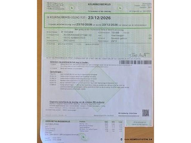 Huisvuilvrachtwagen iveco, datum 1ste inschrijving 20/21/2014, chassisnummer wjme2nnh480c277349, km-stand laatste keuring 152,523, euro eev - afbeelding 7 van  17