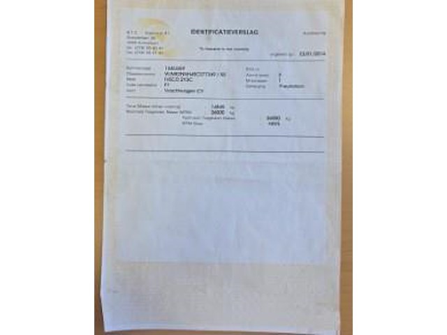 Huisvuilvrachtwagen iveco, datum 1ste inschrijving 20/21/2014, chassisnummer wjme2nnh480c277349, km-stand laatste keuring 152,523, euro eev - afbeelding 8 van  17