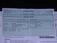 Huisvuilwagen iveco 2y3c, pusher 4000, datum 1ste inschr 10/02/2015, chassisnummer wjme2nnh60c295944, km laatste keuring 92 061km, diesel euro vi, deel i+ii, gelijkvormigheidsattest - afbeelding 10 van  21