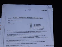 Huisvuilwagen iveco 2y3c, pusher 4000, datum 1ste inschr 20/03/2015, chassisnummer wjme2nnh600305606, km 98,639 laatste keuring, diesel euro vi, deel i+ii, gelijkvormigheidsattest - afbeelding 9 van  19
