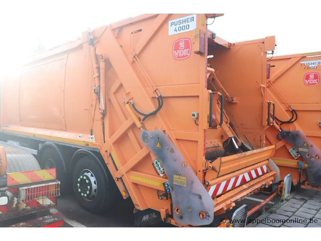 Huisvuilwagen iveco 2y3c, pusher 4000, datum 1ste inschr 20/03/2015, chassisnummer wjme2nnh600305606, km 98,639 laatste keuring, diesel euro vi, deel i+ii, gelijkvormigheidsattest - afbeelding 19 van  19