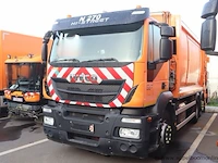Huisvuilwagen iveco 2y3c, pusher 4000, datum 1ste inschr 2/2/2015, chassisnummer wjme2nnh60c295943, km laatste keuring 94,498,, diesel euro vi, deel i+ii, gelijkvormigheidsattest