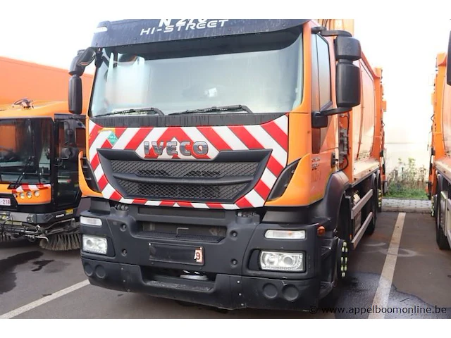 Huisvuilwagen iveco 2y3c, pusher 4000, datum 1ste inschr 2/2/2015, chassisnummer wjme2nnh60c295943, km laatste keuring 94,498,, diesel euro vi, deel i+ii, gelijkvormigheidsattest - afbeelding 12 van  21
