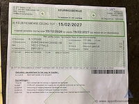 Huisvuilwagen iveco stralis pusher 2000, wjme2nnh40c243092, 1e insch 24/01/2012, 182234km, 7790cm³, 228kw, diesel, transm. automaat, euro 5, 3 assen, mtm 26000kg, tarra 14750kg, keur. tot 15/02/2027, insch , coc en identificatieverslag - afbeelding 10 van  20