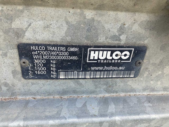 Hulco - 2021 - plateauwagen - medax-2 611x203 - aanhangwagen - afbeelding 10 van  20