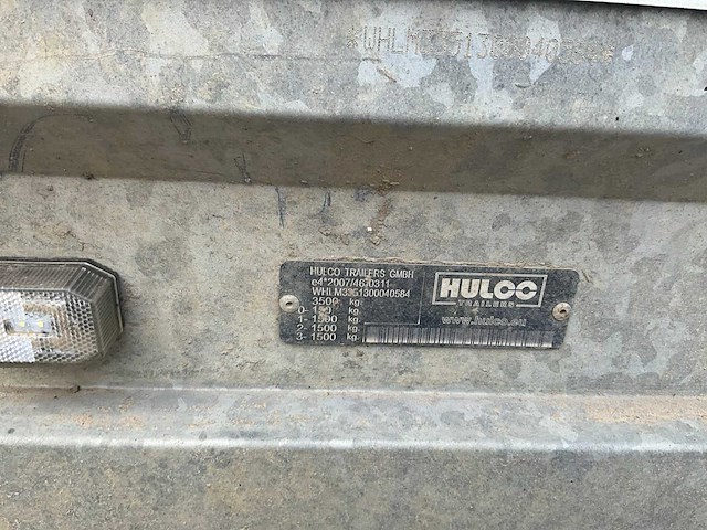 Hulco medax-3 hdkkv aanhangwagen trailer - afbeelding 3 van  44