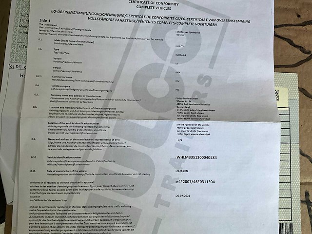 Hulco medax-3 hdkkv aanhangwagen trailer - afbeelding 8 van  44