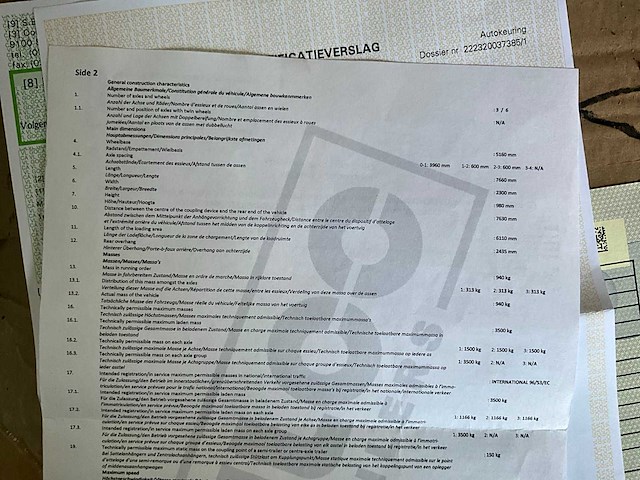 Hulco medax-3 hdkkv aanhangwagen trailer - afbeelding 9 van  44