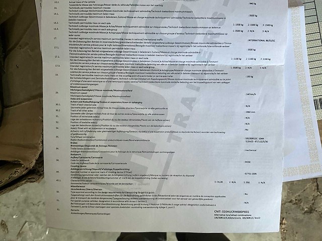 Hulco medax-3 hdkkv aanhangwagen trailer - afbeelding 10 van  44