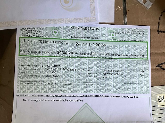 Hulco medax-3 hdkkv aanhangwagen trailer - afbeelding 13 van  44