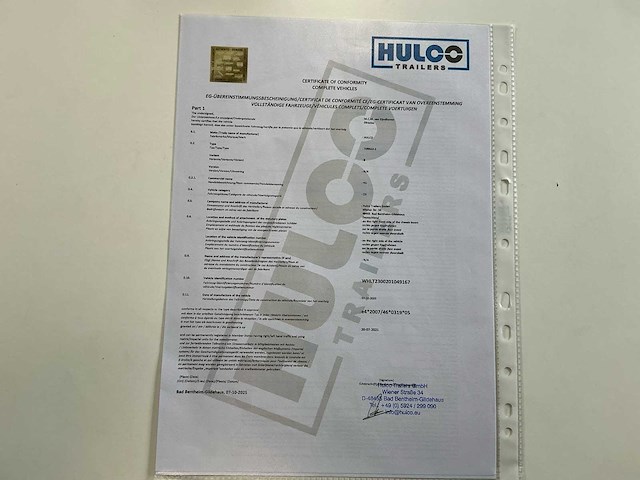 Hulco terrax-2 aanhangwagen - afbeelding 3 van  11