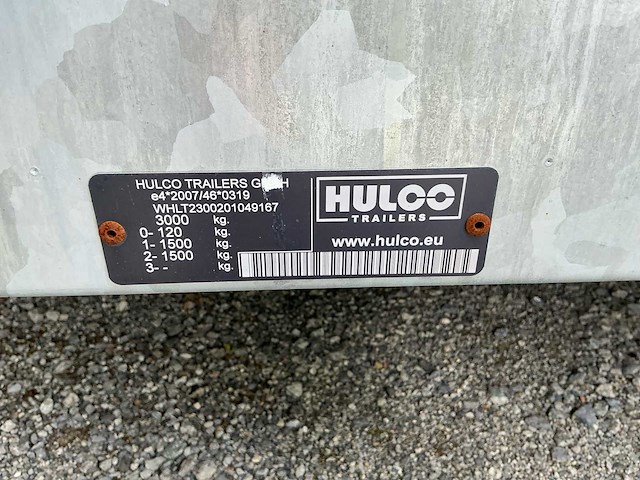 Hulco terrax-2 aanhangwagen - afbeelding 10 van  11