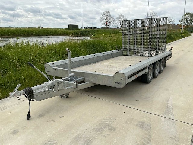 Hulco terrax-3 machinetransporter aanhangwagen - afbeelding 1 van  12
