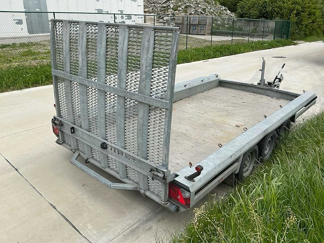 Hulco terrax-3 machinetransporter aanhangwagen - afbeelding 7 van  12