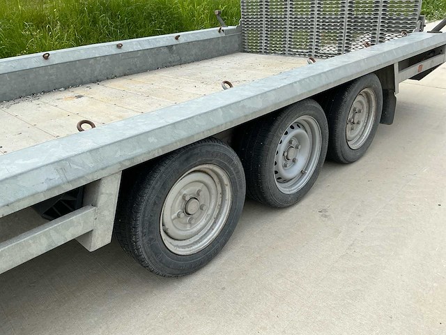 Hulco terrax-3 machinetransporter aanhangwagen - afbeelding 9 van  12