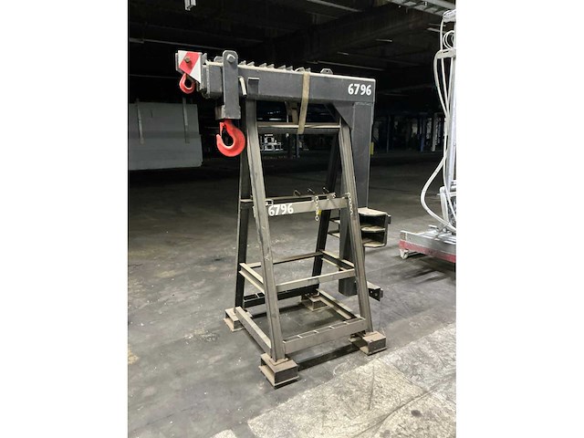 Hülsepann 1-16-60 telescopische hefarm voor heftruck - afbeelding 2 van  5