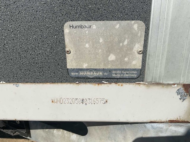 Humbaur atis 2000 paardentrailer - afbeelding 18 van  18