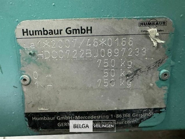 Humbaur gmbh marktwagen - afbeelding 6 van  18