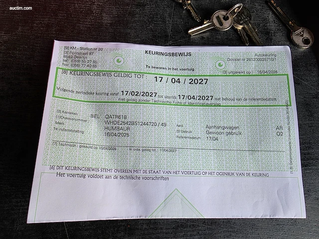 Humbaur hgk 253218-21 pf60 2025 - afbeelding 33 van  39