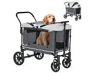 Hundebuggy opvouwbare hondenkar voor honden en katten tot 30 kg - afbeelding 6 van  6
