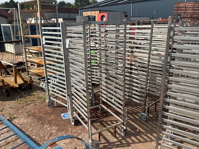 Hupfer rvs regaalkar (3x) - afbeelding 1 van  3