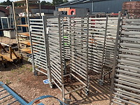 Hupfer rvs regaalkar (3x) - afbeelding 1 van  3