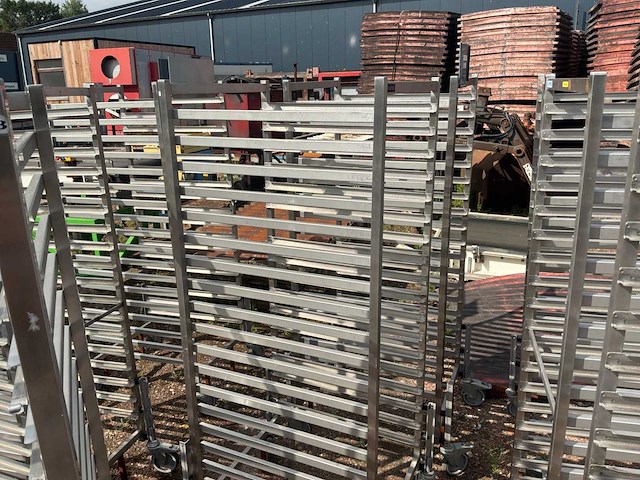 Hupfer rvs regaalkar (3x) - afbeelding 2 van  3