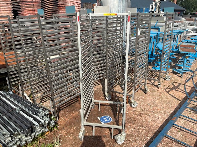 Hupfer rvs regaalkar (3x) - afbeelding 2 van  3