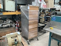 Hupfer rvs transportkar - afbeelding 1 van  3