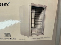 Husky kk110-bk-nl-hu koelvitrine - afbeelding 1 van  3