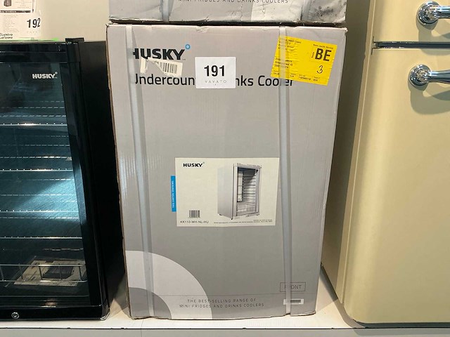 Husky kk110-bk-nl-hu koelvitrine - afbeelding 2 van  3