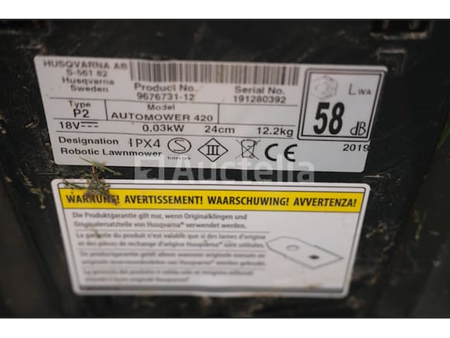 Husqvarna automaaier 420 robot grasmaaier - afbeelding 4 van  12