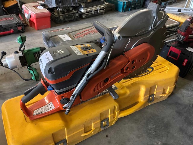 Husqvarna k970 benzinemotor 2-stroke slijpschijf beton met 2-strok motor - afbeelding 3 van  5
