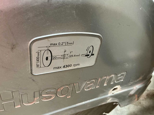Husqvarna k970 motordoorsijper - afbeelding 4 van  6