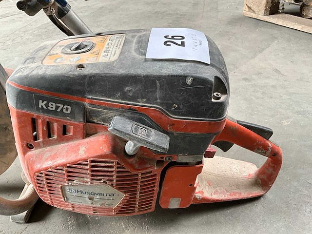 Husqvarna k970 steenzaagmachine - afbeelding 4 van  5
