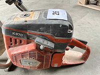 Husqvarna k970 steenzaagmachine - afbeelding 4 van  5