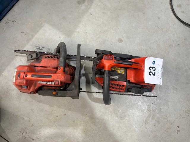 Husqvarna kettingzaag (2x) - afbeelding 2 van  3