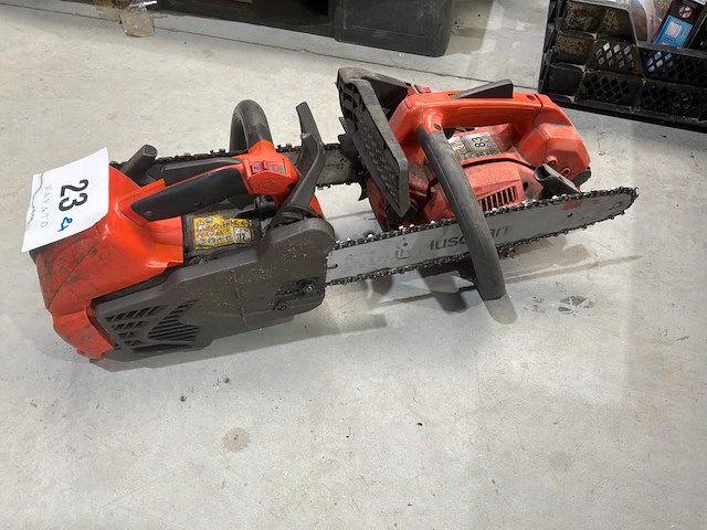 Husqvarna kettingzaag (2x) - afbeelding 3 van  3