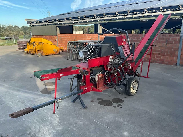 Husqvarna wood 395 combinatie sawyer/houtverwerker husqvarna wood 395 – combinatie sawyer en splitter met transportband - afbeelding 1 van  13