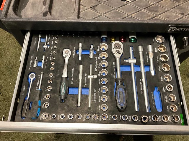 Huttenberg gereedschapswagen - afbeelding 4 van  10