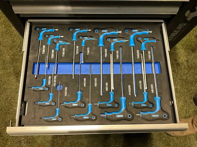 Huttenberg gereedschapswagen - afbeelding 4 van  7