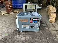 Huttenberg h8500d stroomgenerator - afbeelding 1 van  8