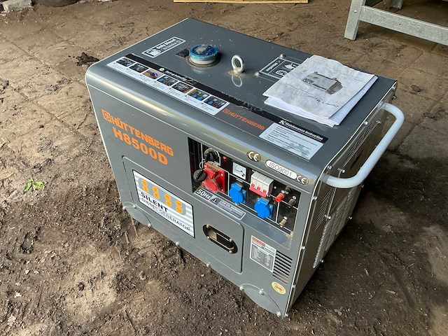 Huttenberg h8500d stroomgenerator - afbeelding 3 van  8