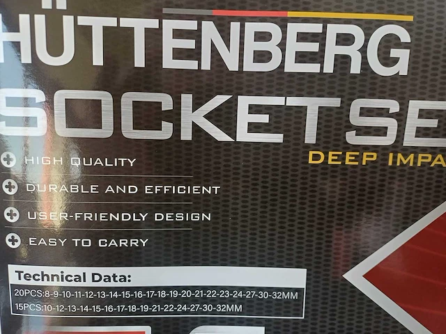 Huttenberg socketset - afbeelding 4 van  4