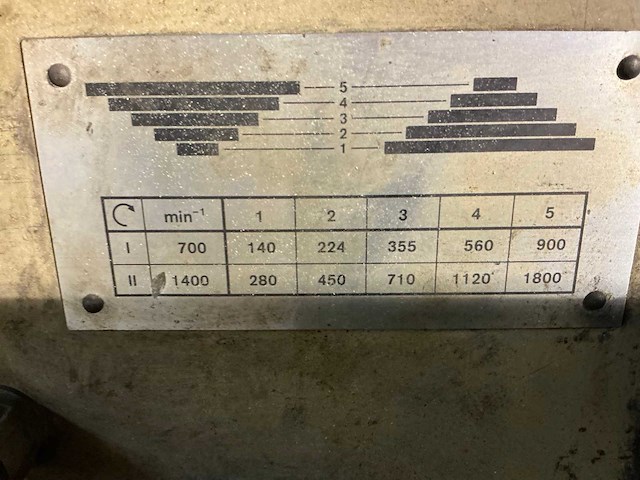 Huvema hu 25 profi kolomboormachine - afbeelding 6 van  7
